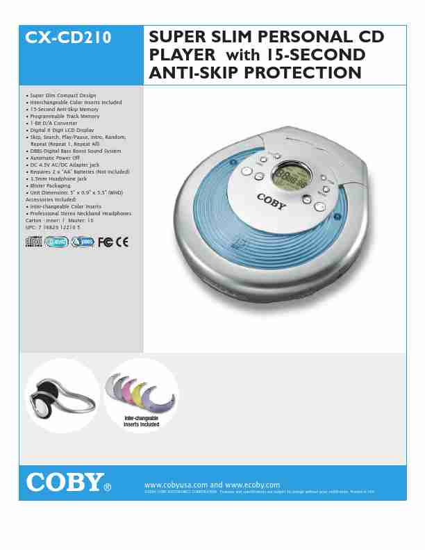 COBY electronic MP3 Player CX-CD210-page_pdf